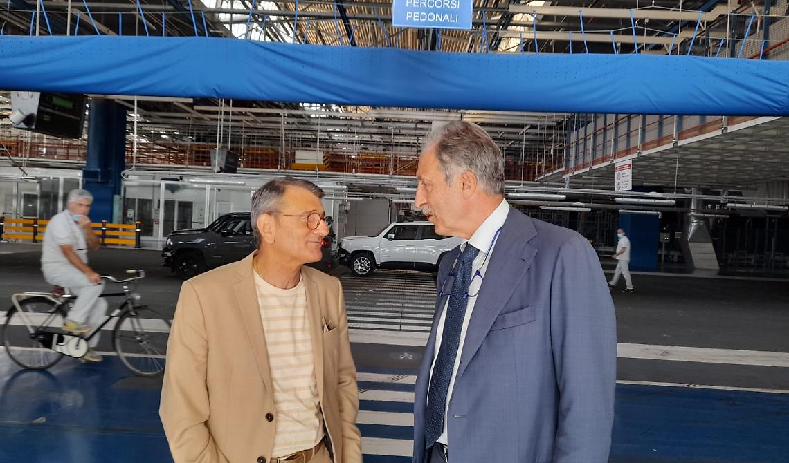 Stellantis, a Melfi arriva Bardi: "La Regione Basilicata farà di tutto per aiutare i lavoratori"
