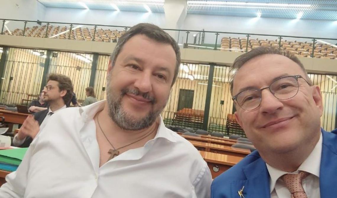 Salvini capolista al Senato per la Lega in Lombardia, Basilicata, Calabria e Puglia,  il foggiano Splendido corre alla Camera nel Foggia BAT