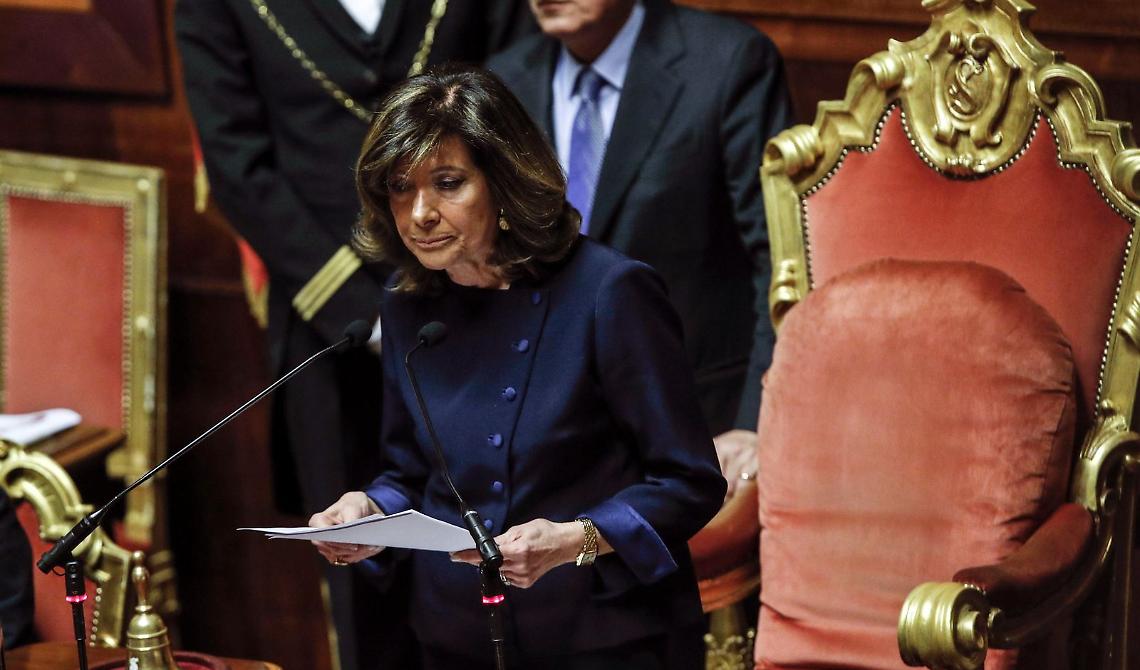 Elezioni, domani a Potenza arriva il presidente del Senato Elisabetta Casellati 