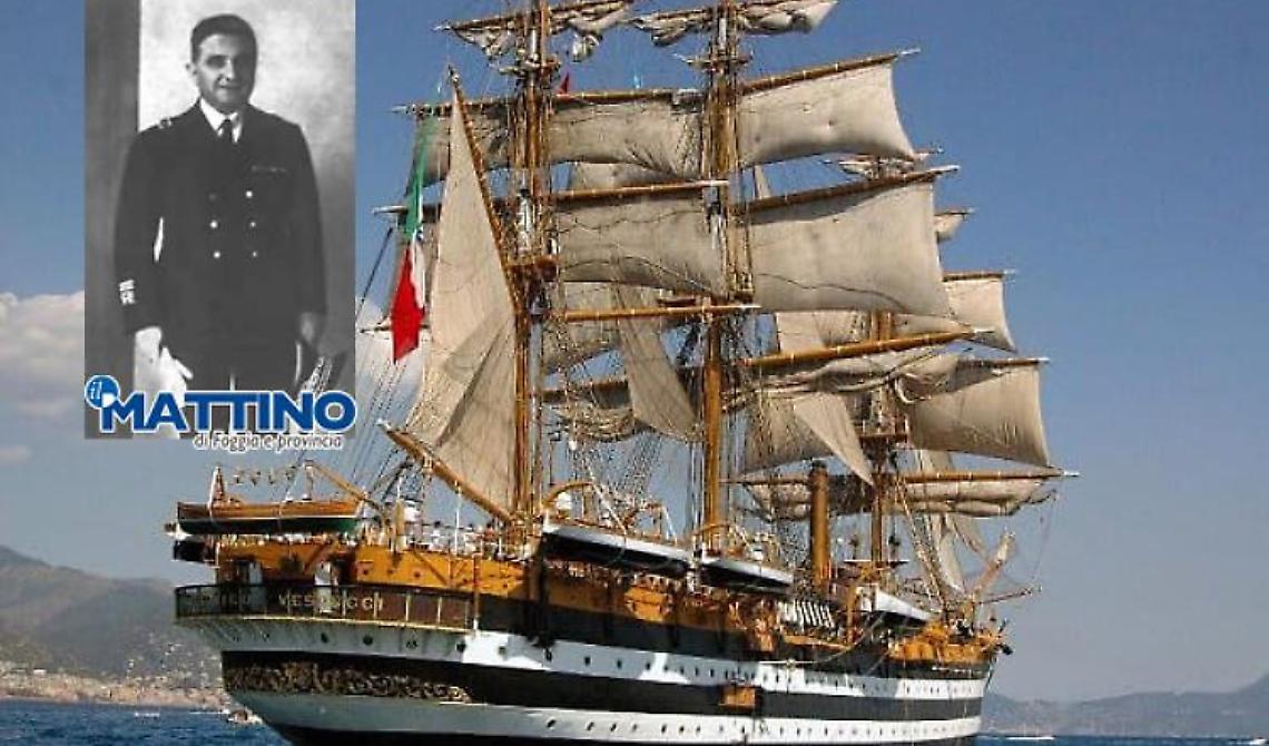 L'inchino della portaerei statunitense George H.W. Bush all'Amerigo Vespucci nata dal foggiano Francesco Rotundi: «Sei la nave più bella del mondo»