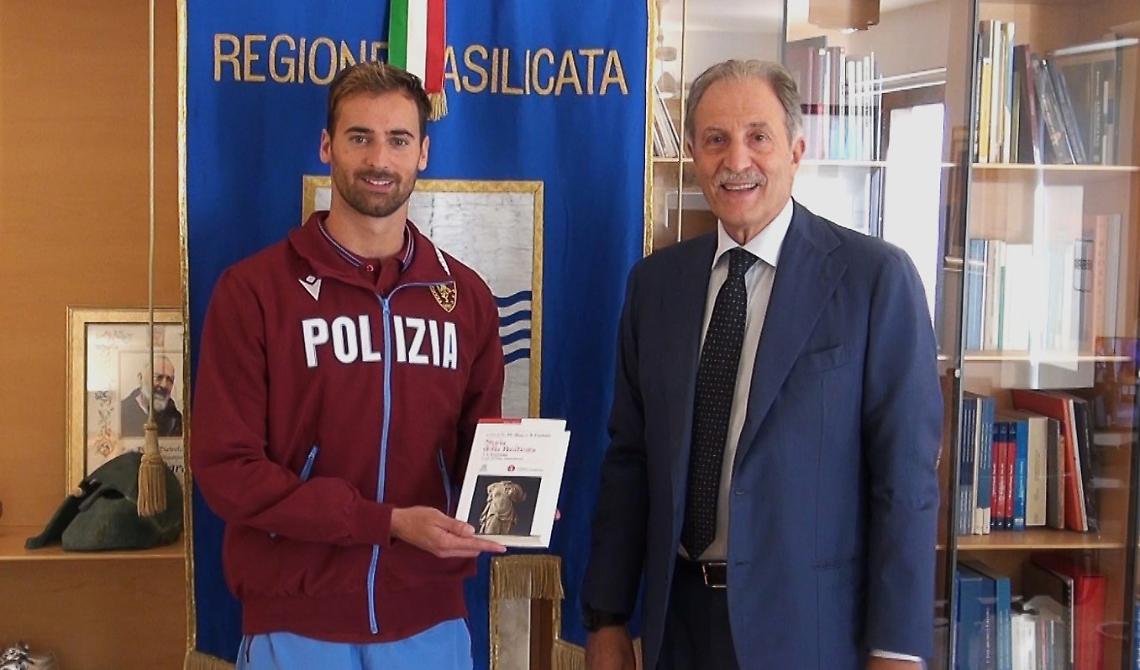 Bardi riceve il campione europeo Acerenza: "Grazie Domenico sei l'orgoglio di tutti i lucani"
