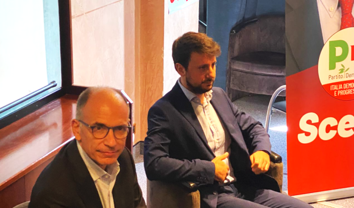A Potenza arriva Letta e non le manda a dire ai fratelli Pittella: "Il Pd non è un autobus"