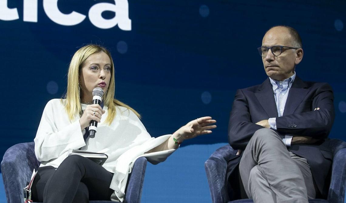 Letta in odor di sconfitta ammette: "In democrazia chi vince governa, anche se fosse Meloni"