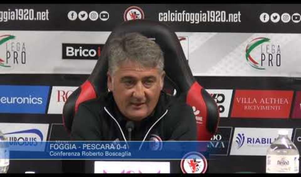 Boscaglia va via da Foggia, "salutato" con sinistri petardi
