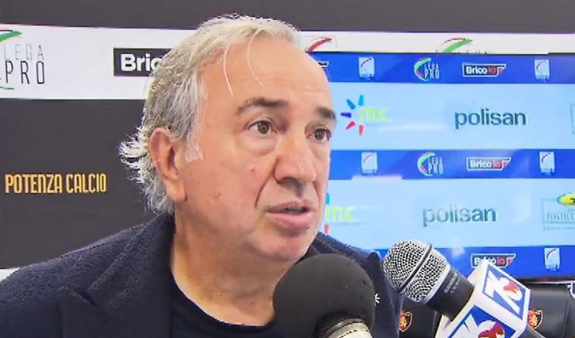 Potenza Calcio, il patron Macchia accende i riflettori sulle "macerie" ereditate da Caiata