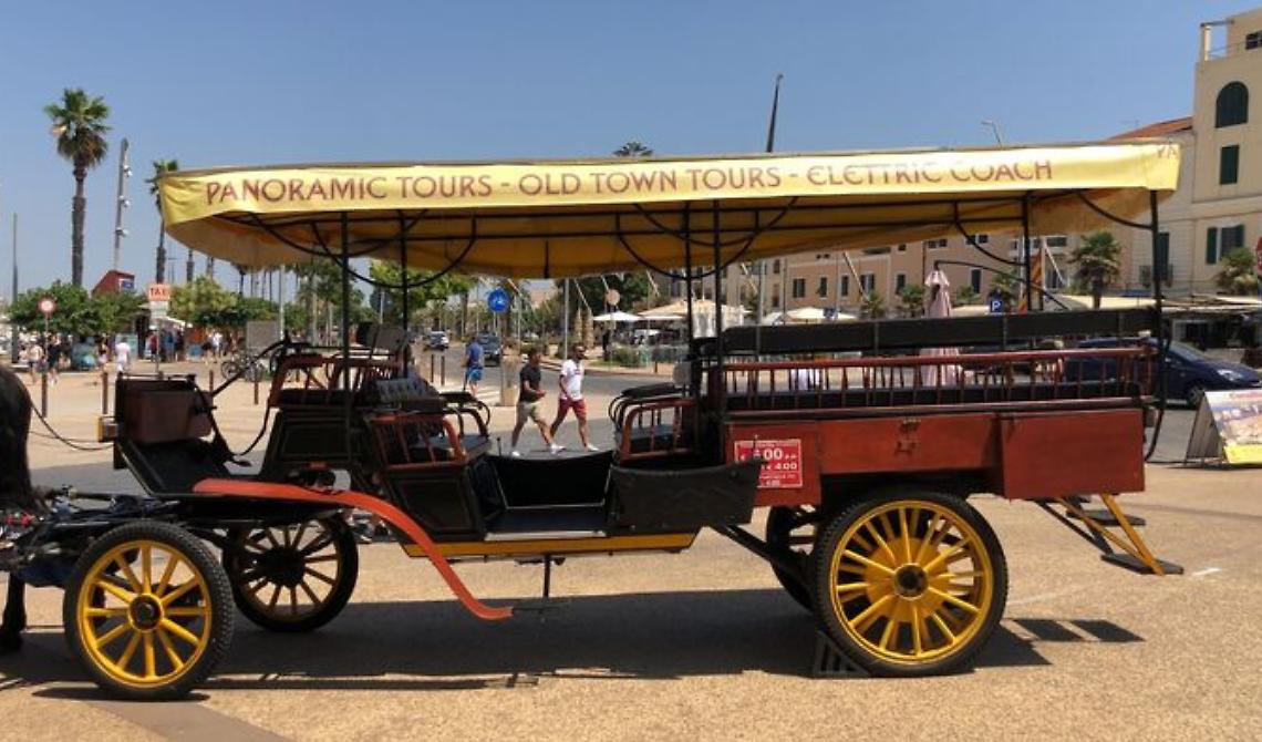 Alghero porta il Gargano in carrozza con le botticelle elettriche