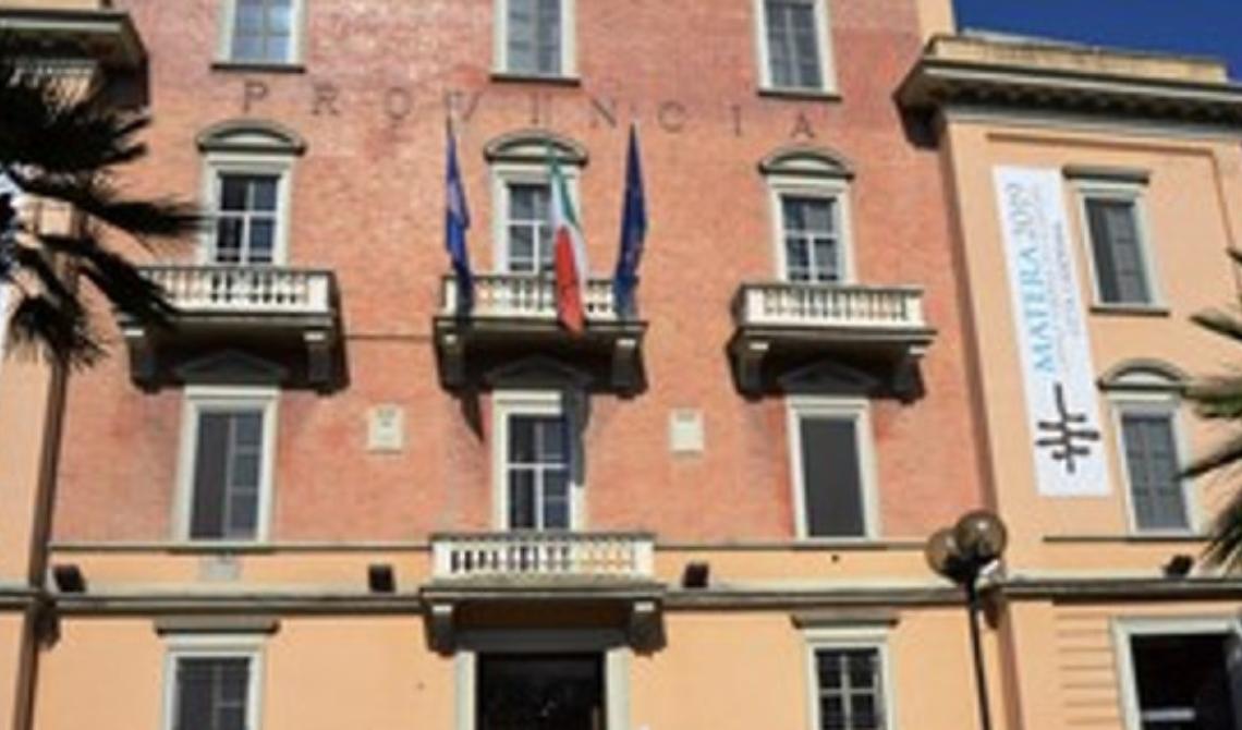 Il 3 dicembre l'elezione del presidente della Provincia di Matera, candidature fino al 13 novembre