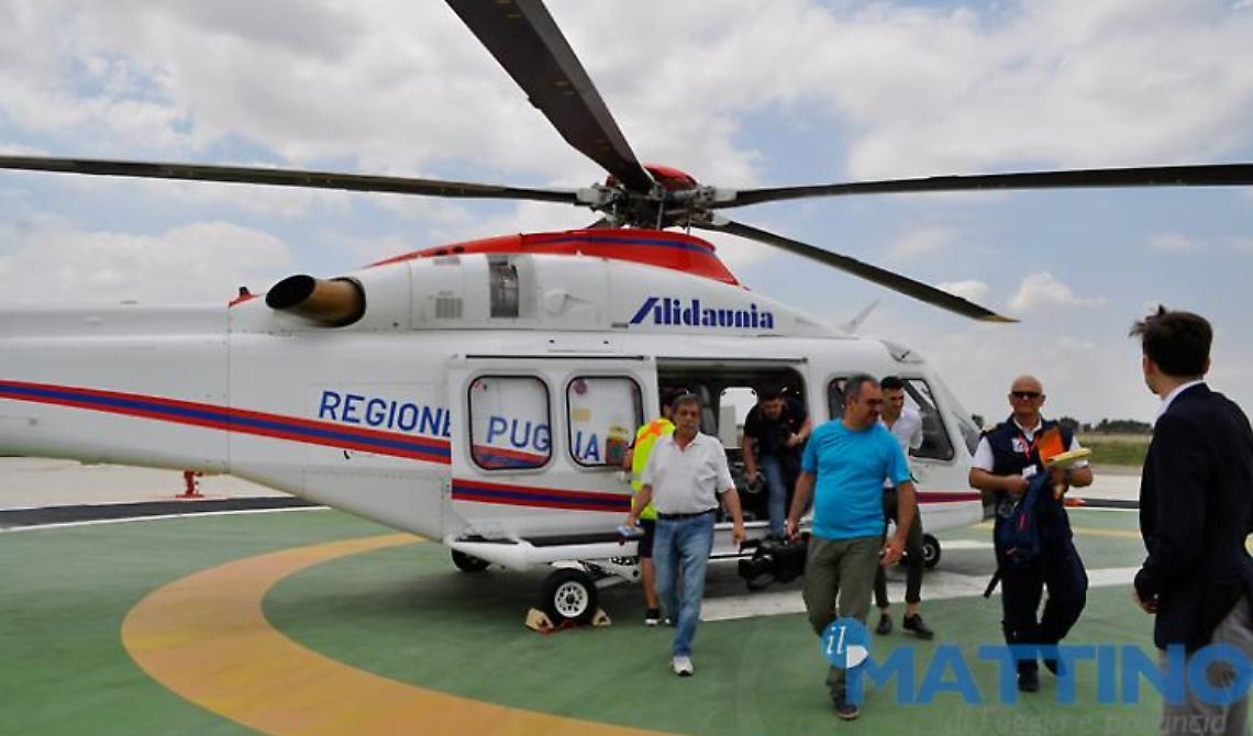 Si teme il peggio per l'elicottero dell'Alidaunia di Foggia in volo dalle Tremiti, con due bimbi a bordo: ricerche a terra anche dall'Aeronautica