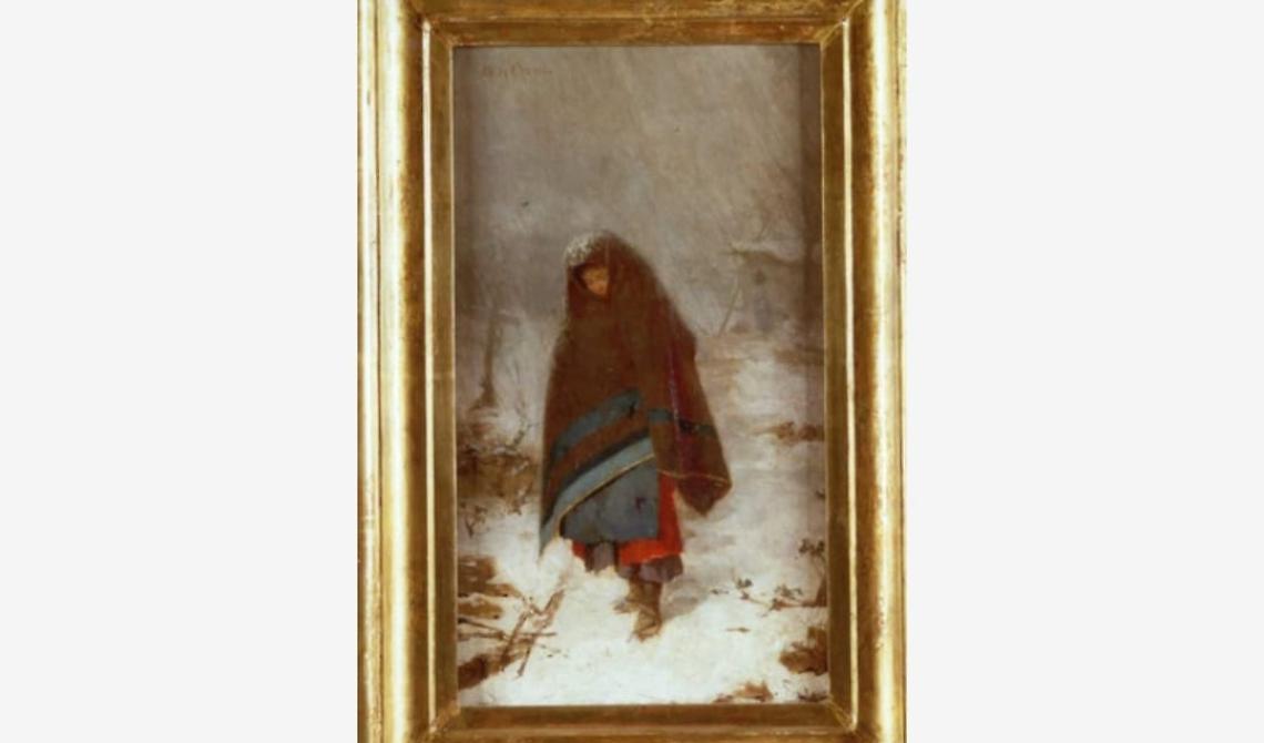Il Museo nazionale di Matera si tinge di giallo: trafugata l'opera ottocentesca "Effetto di neve"