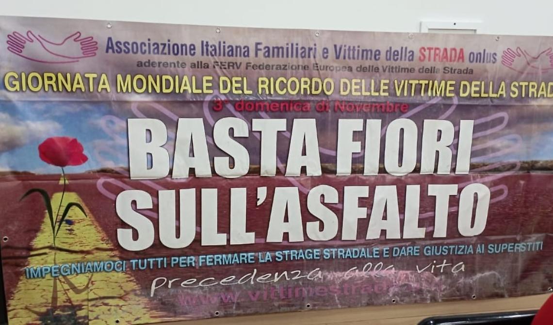 Bella celebra la Giornata Mondiale del Ricordo delle Vittime della Strada, Ferrone: "Presto una piazza o una via dedicata"