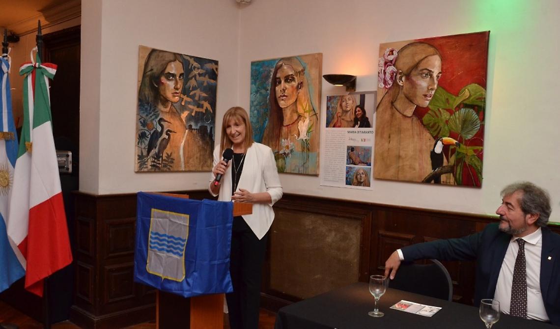 A Buenos Aires la mostra sull’artista lucano Tomás Ditaranto: a rappresentare Via Verrastro Michele Busciolano 