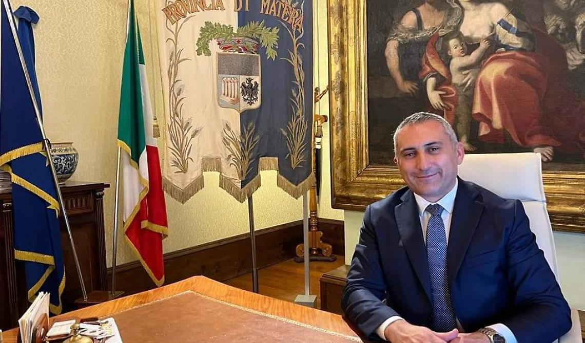 Presidenza della Provincia di Matera: un Marrese senza competitor fa bis 
