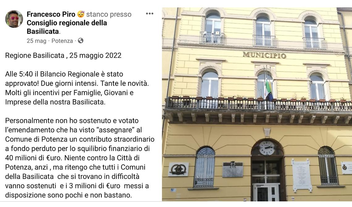2022: l'anno del "Salva Potenza" di 'Mamma Regione' tra polemiche e 'No'