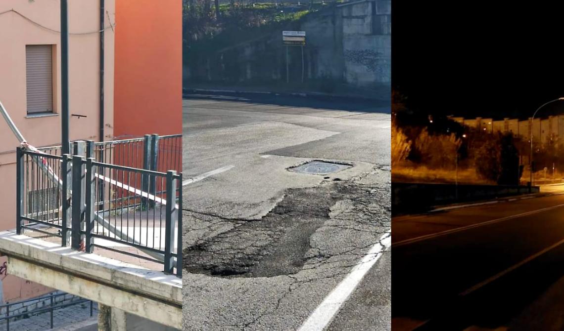 Potenza tra buche, 'oscurità' e raccolta dei rifiuti a singhiozzo: però arriva il bookcrossing 