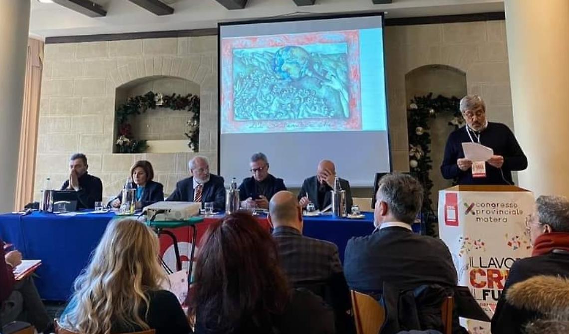 Cgil, Fernando Mega nuovo segretario generale della Camera del Lavoro di Matera