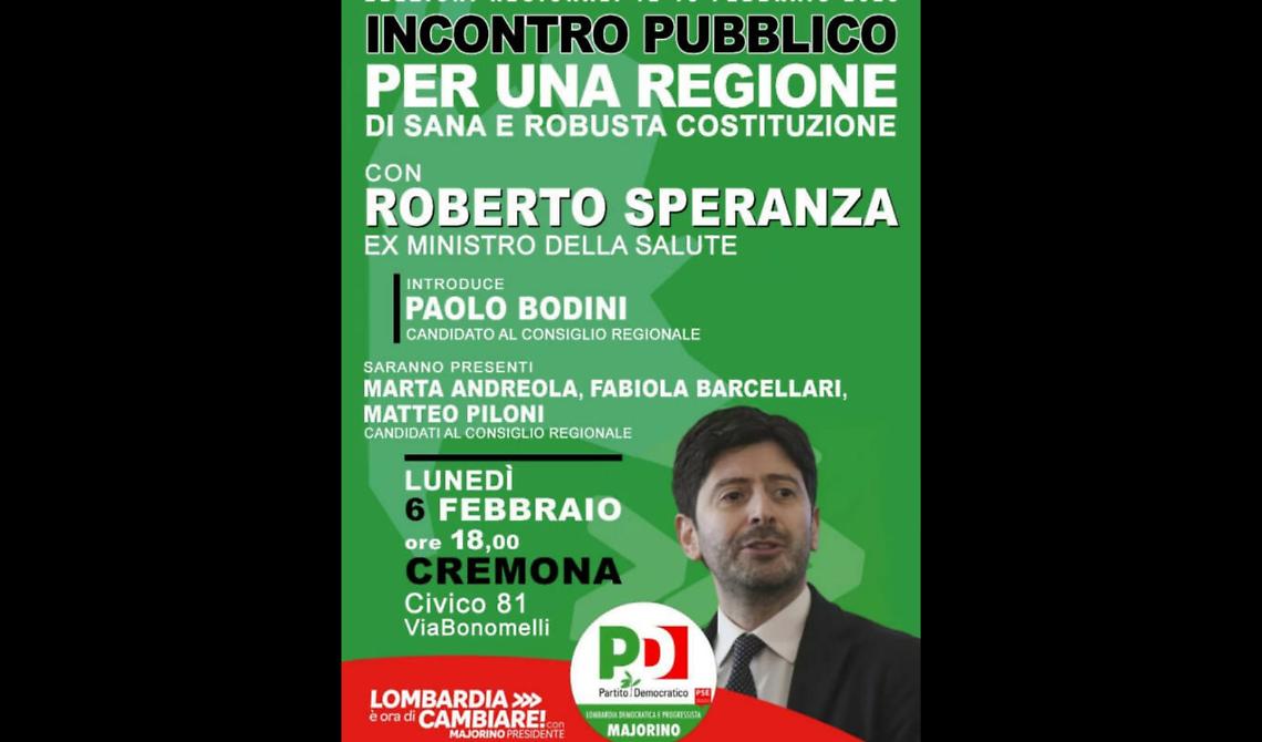 Elezioni regionali in Lombardia, a sostenere Majorino arriva Speranza e nei sondaggi vola Fontana