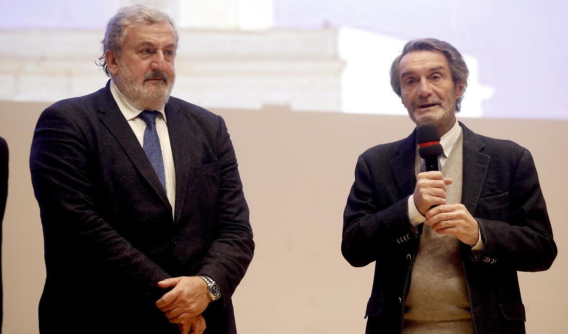 Per il leghista Fontana l'Autonomia è anche: «Ma uno della Puglia poteva bloccarci?» (riferito a Conte). Emiliano: «Progetto offensivo»