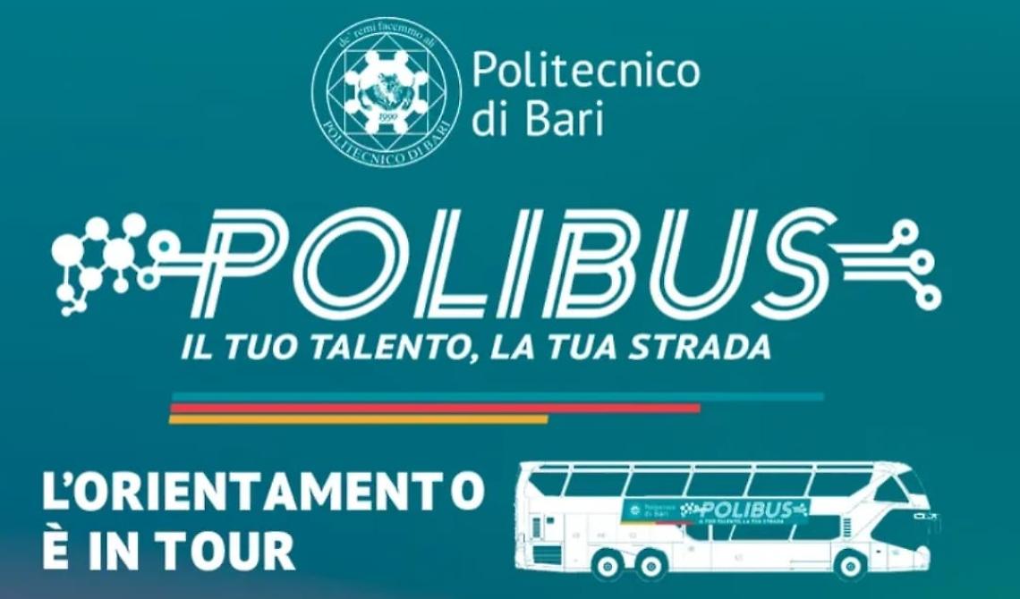 Un laboratorio itinerante: ecco il bus del Politecnico di Bari che farà tappa a Matera e Policoro