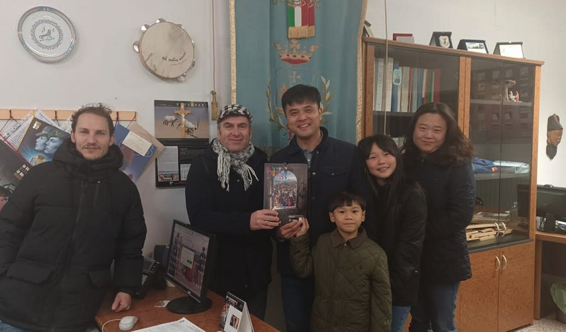 Dalla Corea del Sud a Brindisi di Montagna, tappa intermedia tra Matera e Sorrento