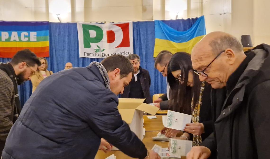 Provincia di Foggia in controtendenza nazionale: Bonaccini vince col 63,6%, al 36,4% la Schlein che rimonta in tutta Italia