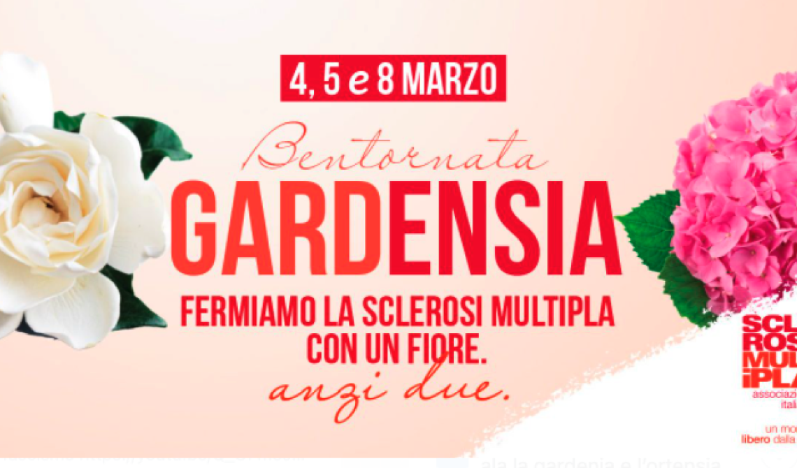 Per la Festa della donna regala la gardenia e l’ortensia di Aism