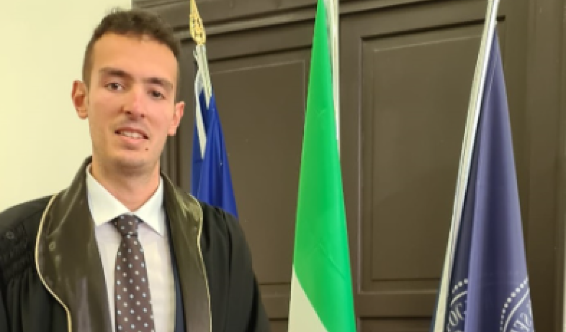 Al foggiano Marco Casiello il prestigioso "Premio Gino Giugni" per la migliore tesi di laurea italiana in Diritto sindacale e Relazioni industriali