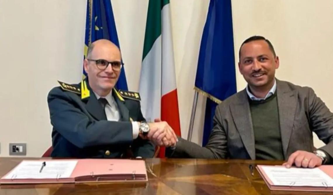 Pnrr, prevenzione e controllo: firmato il Protocollo tra Comune di Potenza e Guardia di Finanza
