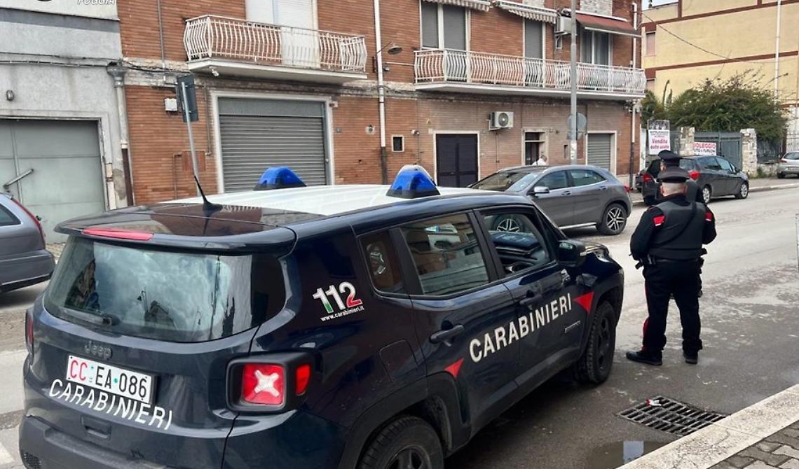 Arrestato per tentato omicidio un 47enne di Cerignola che ha sparato a un 42enne
