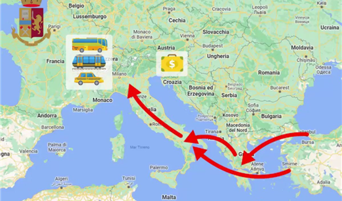 Smantellata una rete di immigrazione clandestina, da Lecce a Foggia a Trieste: 10mila euro per la traversata, 29 arresti