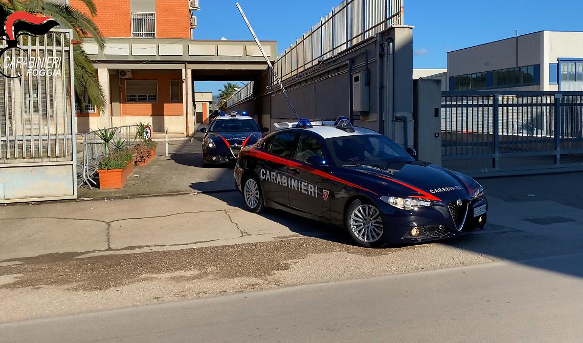 In 24 ore, due rapine: rinchiusi al "Fornelli" di Bari tra minorenni arrestati dai Carabinieri di San Severo