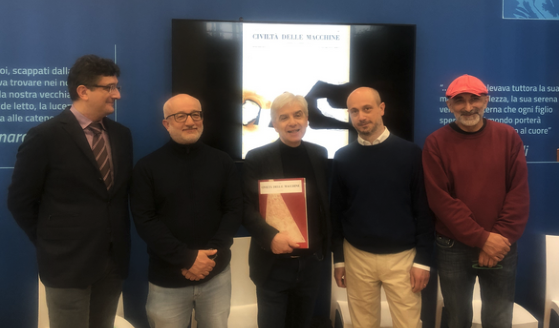 Al Salone del libro di Torino si conferma l'attualità di Civiltà delle macchine di Leonardo Sinisgalli