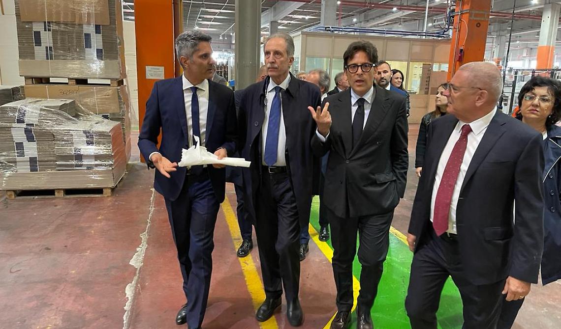 Avigliano, lo stabilimento Lucart festeggia 10 anni senza infortuni sul lavoro