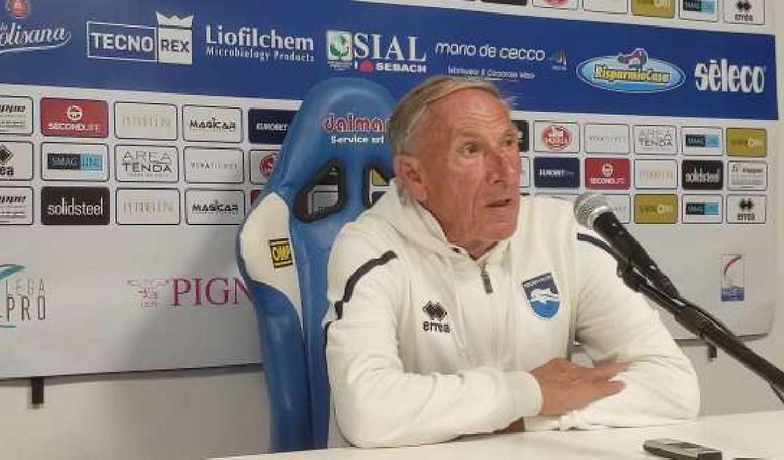 Zeman apparecchia la tavolata da 20mila spettatori all'Adriatico di Pescara col Foggia: «L'appetito viene mangiando.». E a Delio Rossi dice...