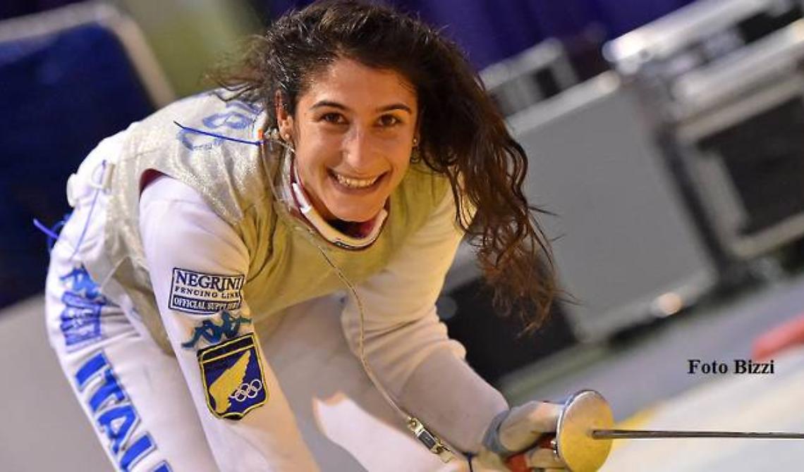 Francesca Palumbo, la potentina che vale oro: sua, con la squadra azzurra, la prima medaglia del fioretto ai mondiali di scherma in corso al Cairo