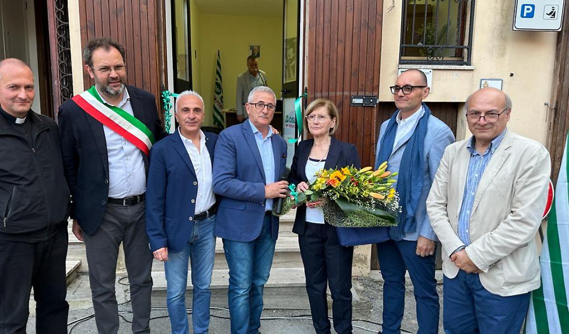 A Tito inaugurata la nuova sede della Fnp Cisl intitolata a Vincenzo Pardi