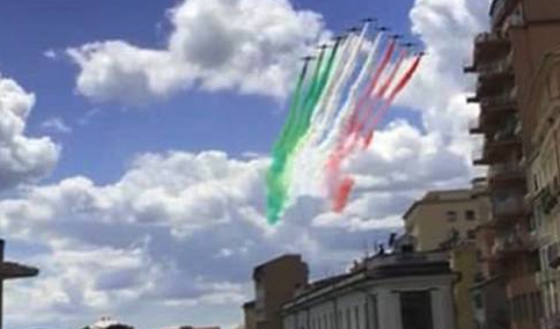 Potenza, arrivano le Frecce tricolori: ecco il percorso sulla città