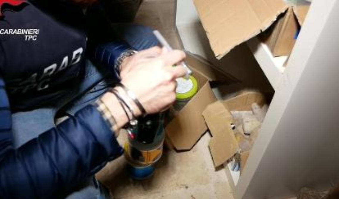 Beni archeologici trafugati, vasta operazione dei Carabinieri tra Campania, Puglia e Basilicata