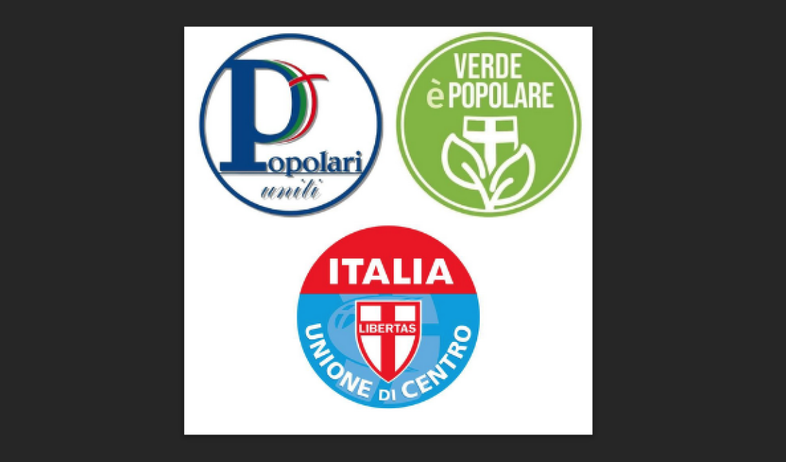 Il centro si unisce. Udc, Verdi è Popolari e Popolari uniti in blocco: «È emersa l’esigenza di guardare ad una una Regione più pulita,più raggiungibile, più accogliente, più smart»