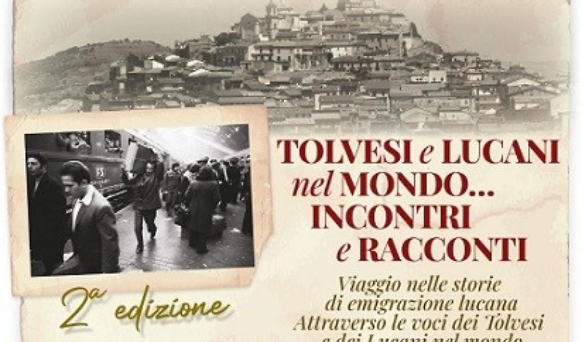 “Tolvesi e Lucani e Mondo. Incontri e Racconti”: appuntamento il 14 agosto