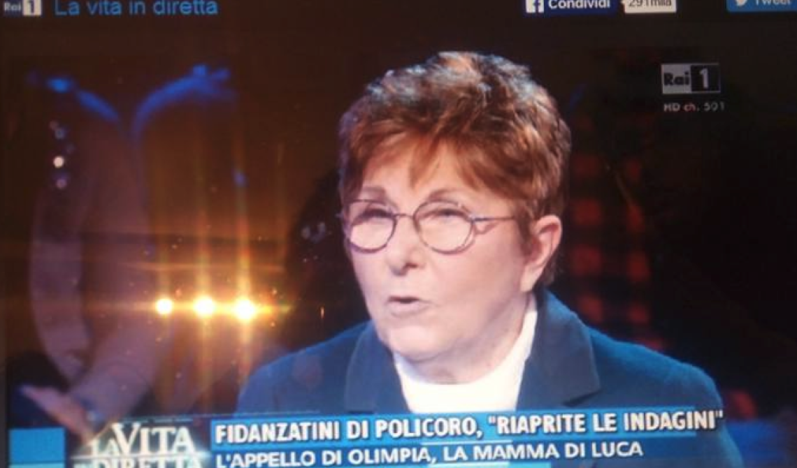 La mamma di Luca Orioli alla mamma di Elisa Claps: «Sempre con te»