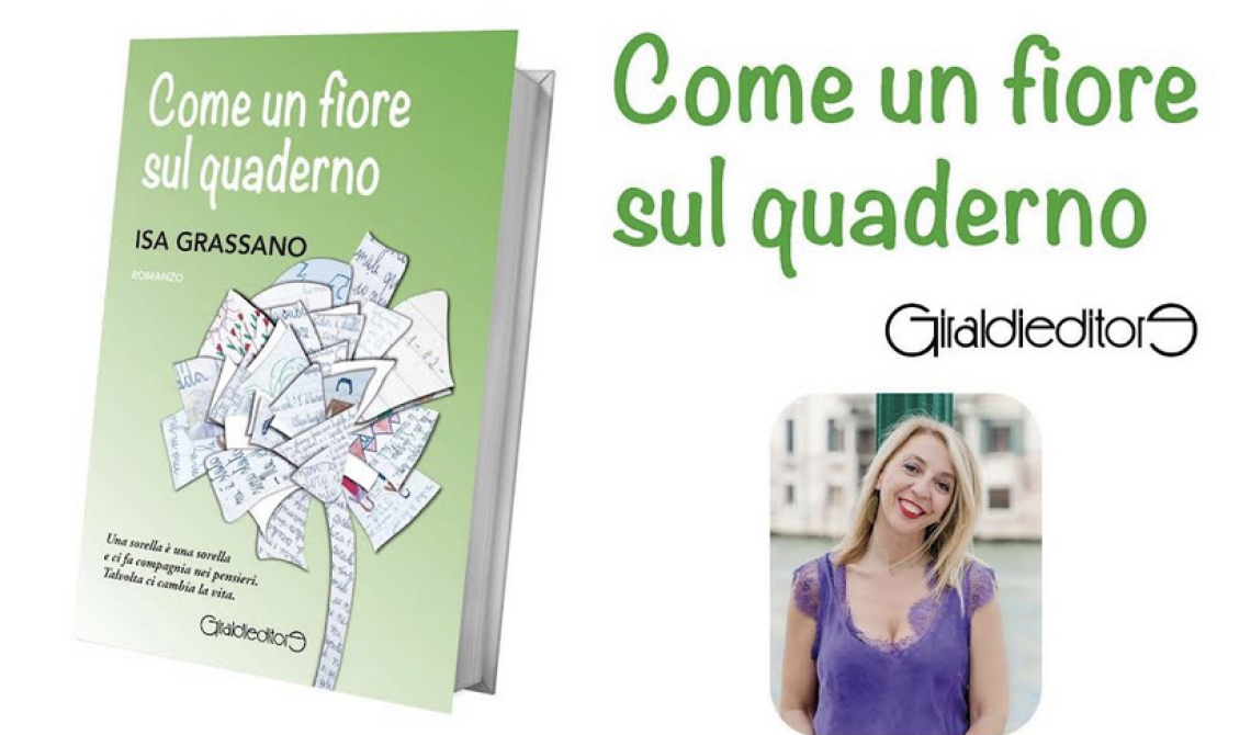 Isa Grassano porta a Tursi il suo Come un fiore sul quaderno