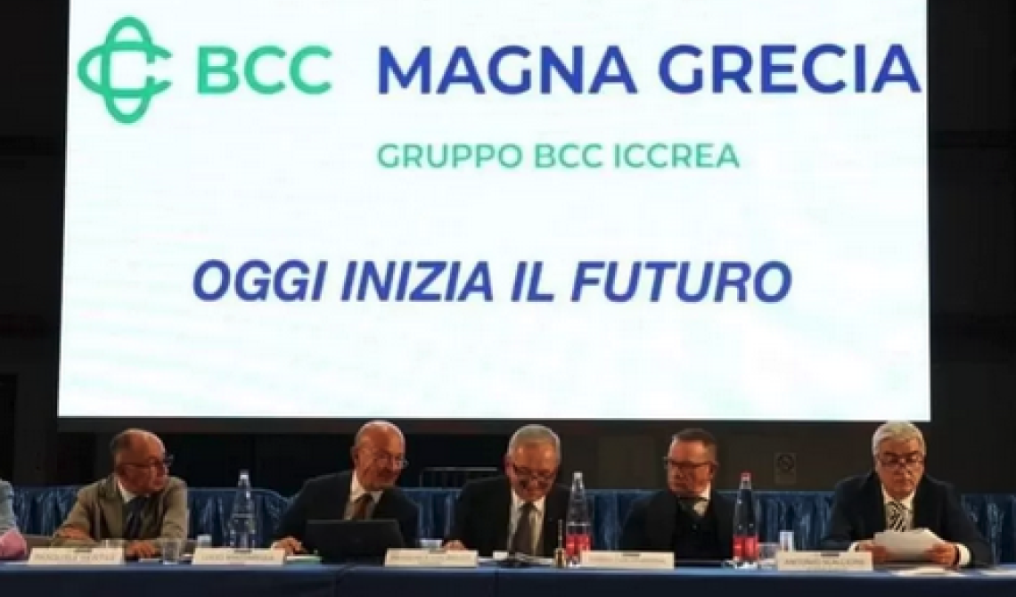 Credito cooperativo: la Magna Grecia ora ha la sua Bcc