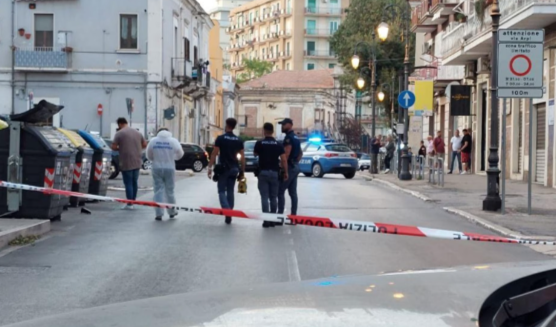 Agguato a Foggia: ferito a colpi di pistola un ragazzo di 23 anni 