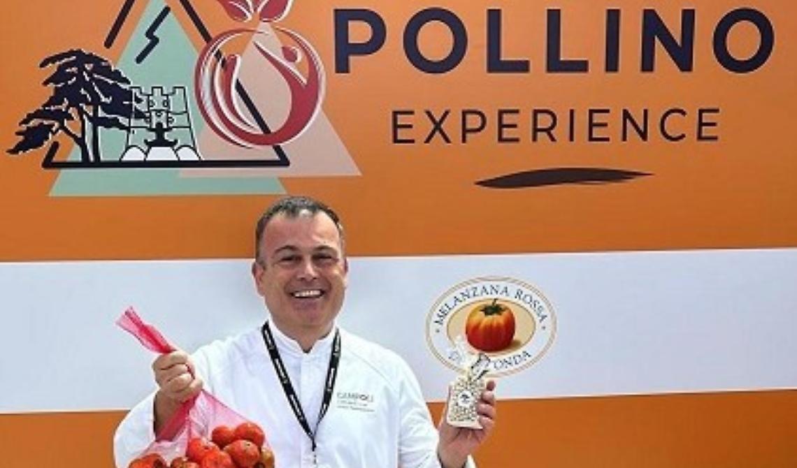 Alla kermesse 'Milano Golosa' brillano la melanzana rossa e il fagiolo bianco di Rotonda