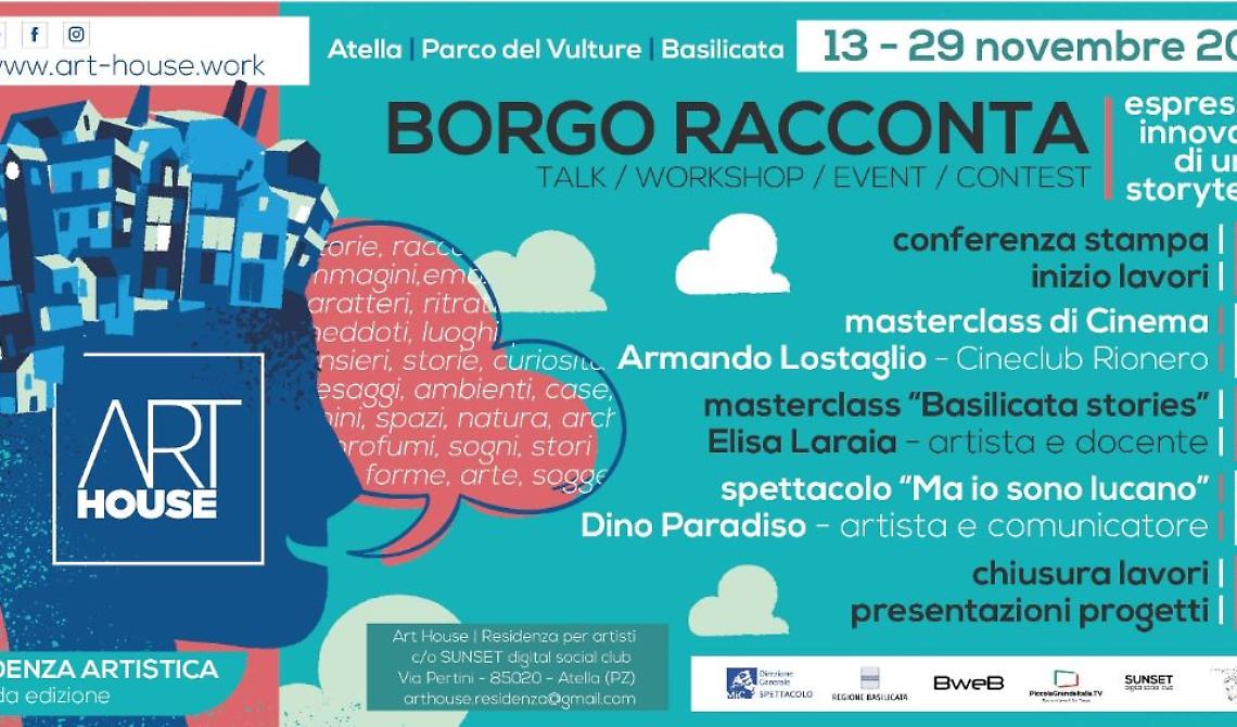 "Borgo Racconta": al via l'avventura di Urban Storytelling nel cuore del Parco del Vulture