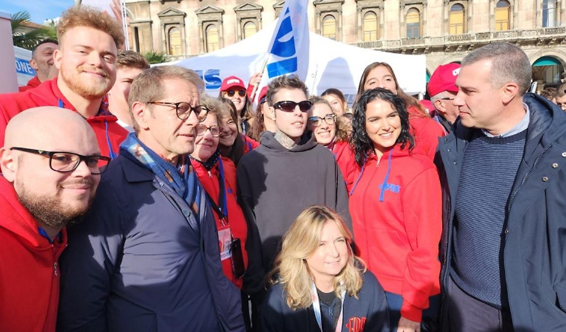 “Dona il sangue, salva la vita”: c'è anche la Basilicata all'evento di Fedez a Milano