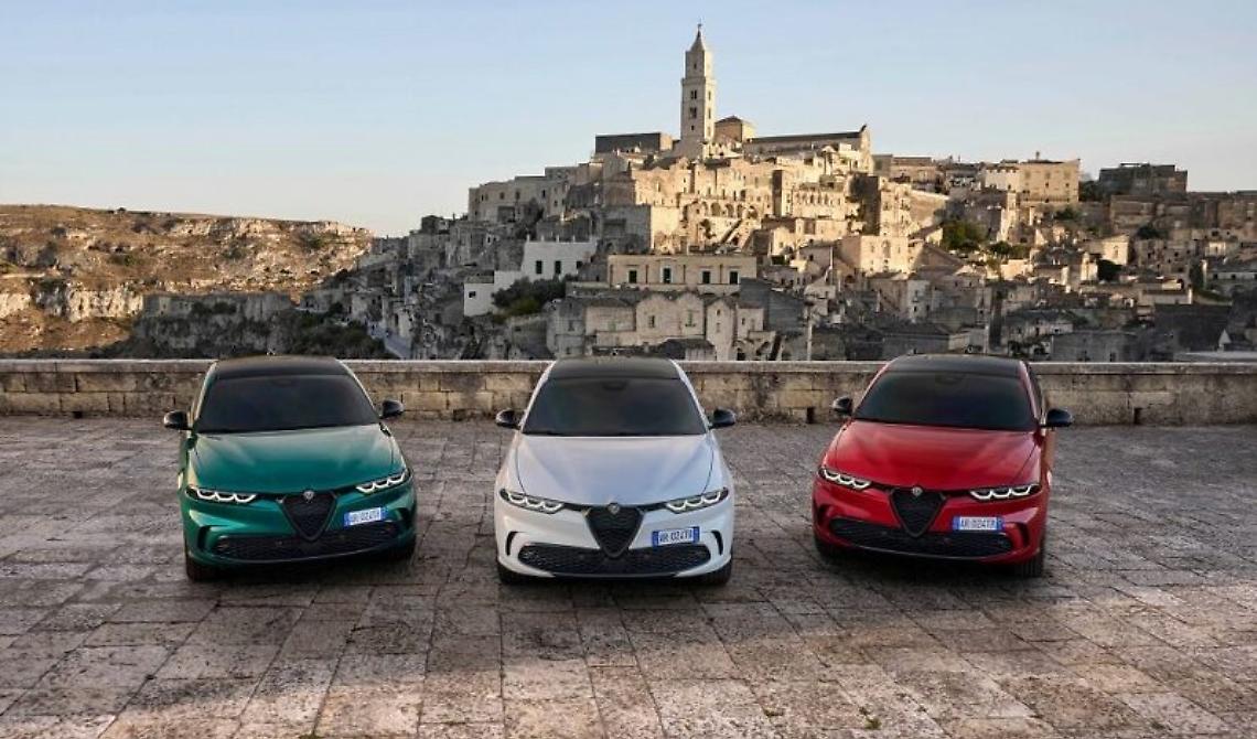 Il biscione di Arese sceglie i Sassi di Matera per lo shooting della serie speciale 'Tributo Italiano'