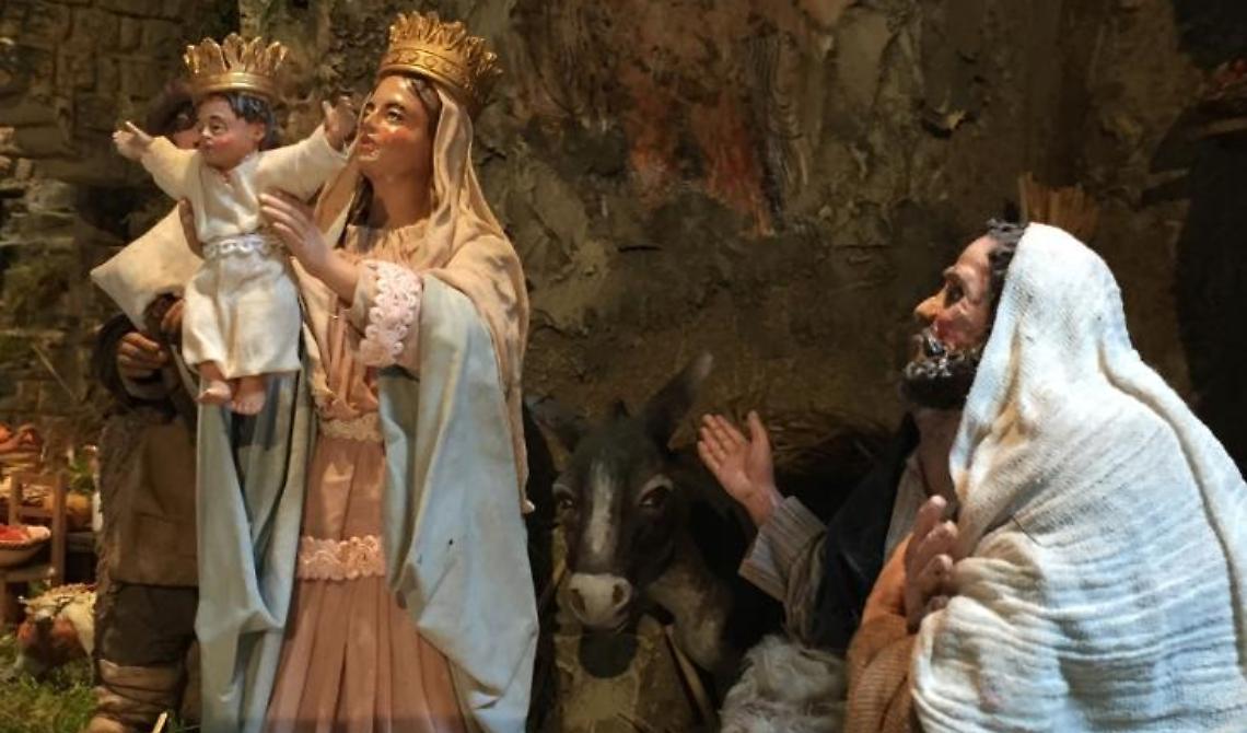 Il presepe monumentale lucano sbarca a Siena 