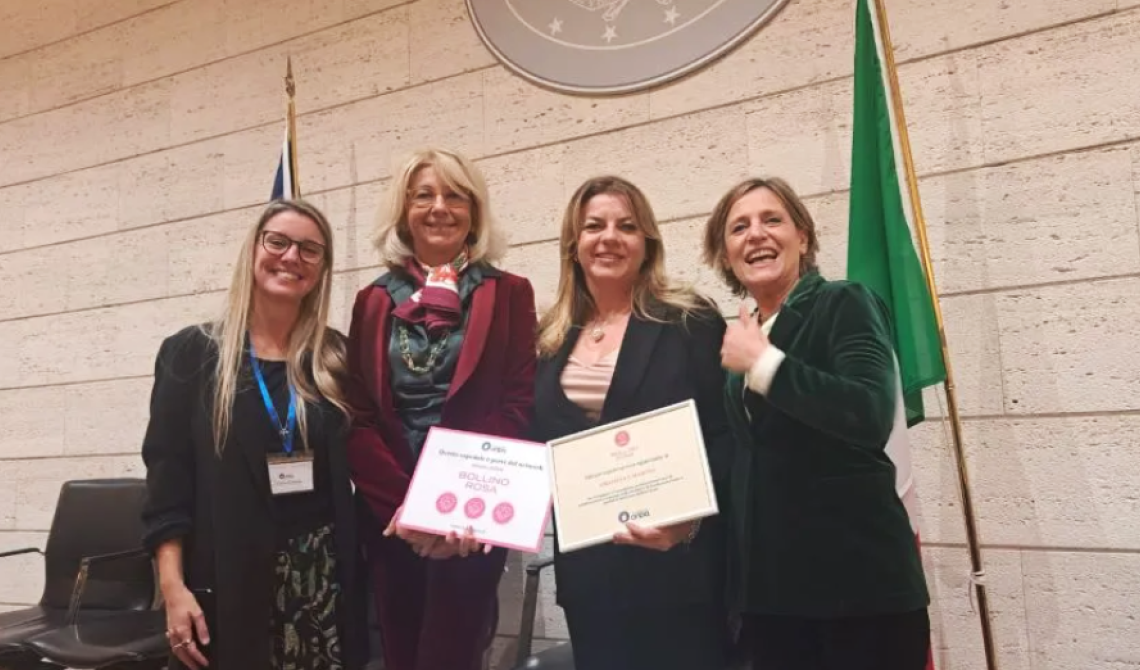 Il Crob di Rionero ottiene i Tre bollini rosa della Fondazione Onda e si conferma women friendly