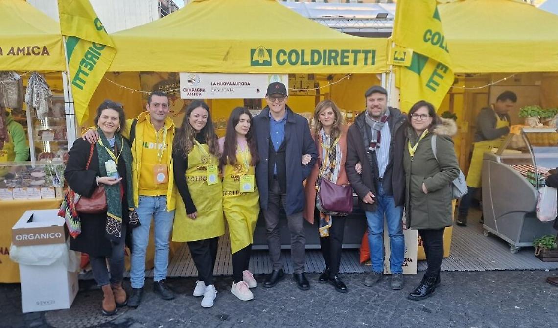  Villaggio contadino di Natale della Coldiretti: a Napoli il meglio dei prodotti lucani 